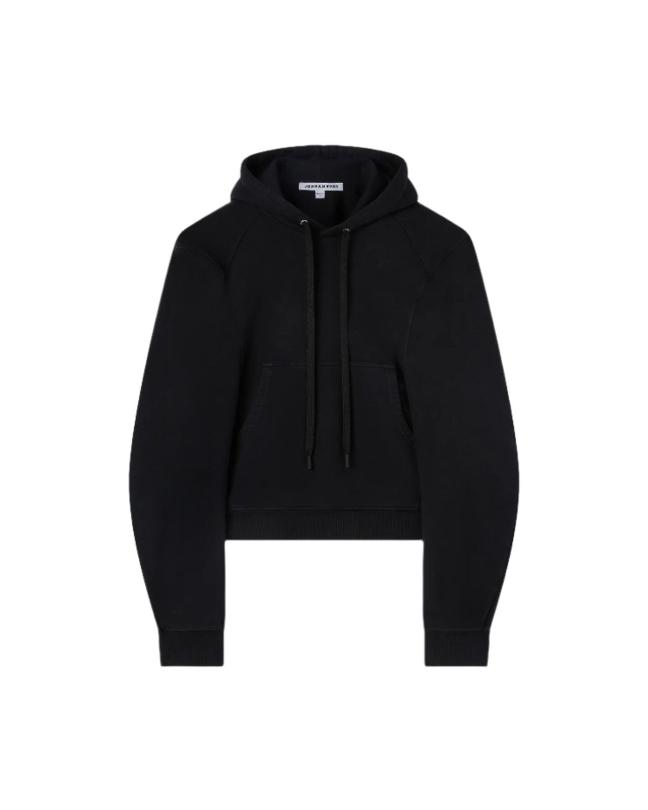 BULLDOG HOODIE BLACK OVERDYE