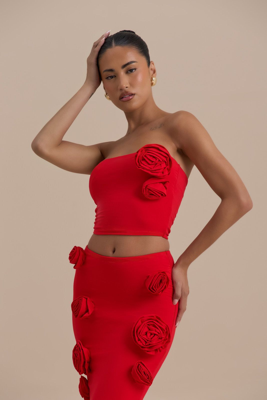 POSIE BANDEAU TOP | RED