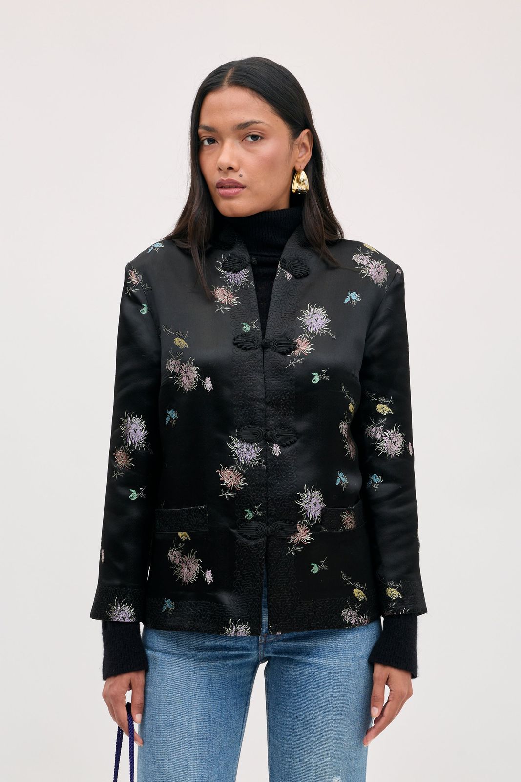 Sloane -  Oriental Flora Black