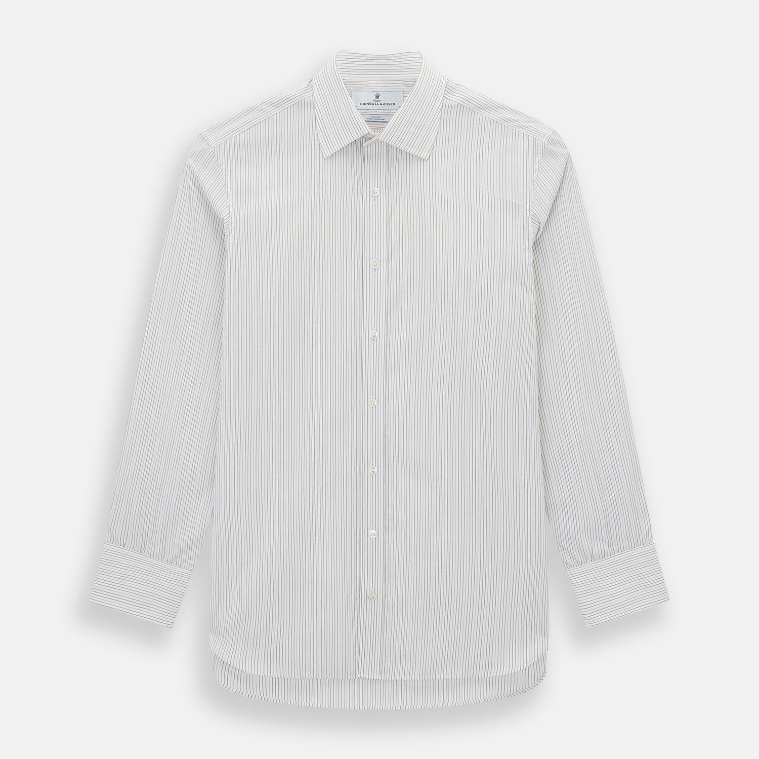 Red and Blue Double Pinstripe Mayfair Shirt