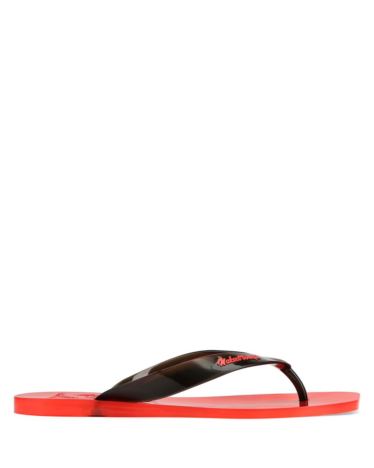The Surfing Thong Black/Red Jelly