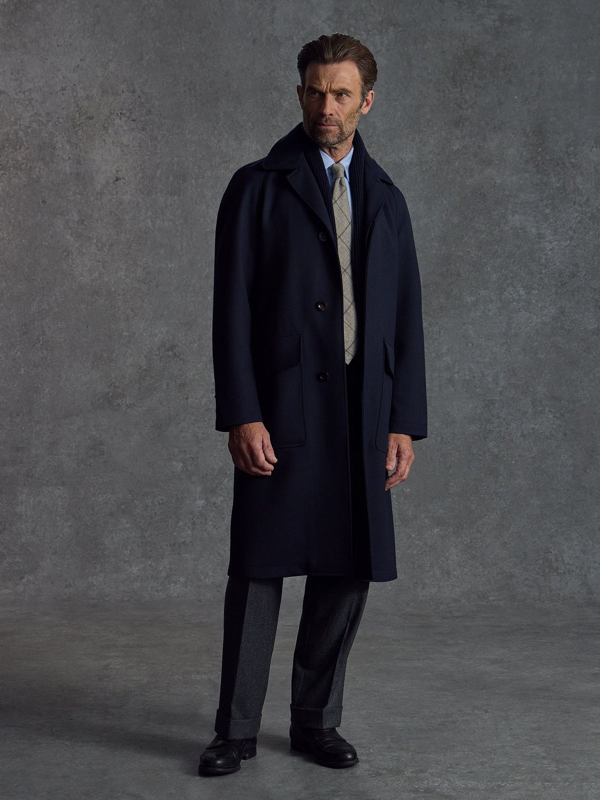 The General's Overcoat - Navy