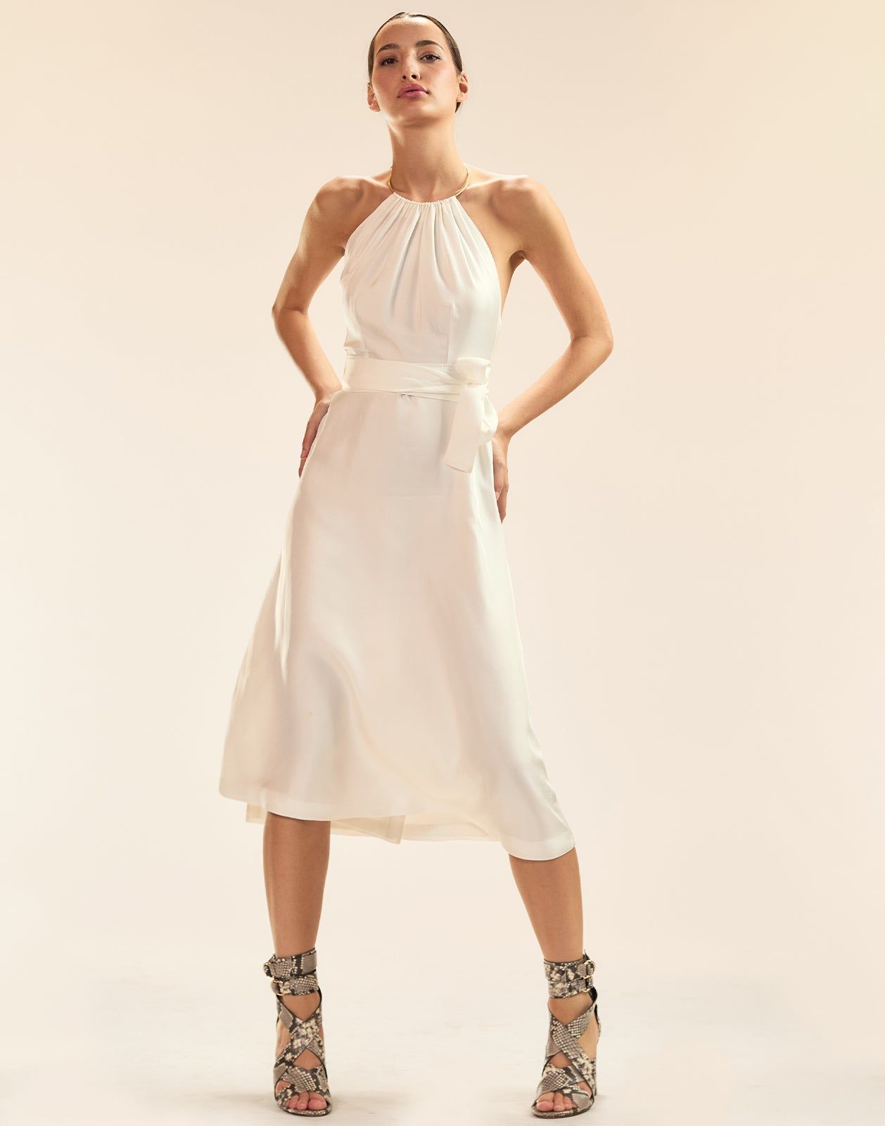 Talita Silk Wrap Dress