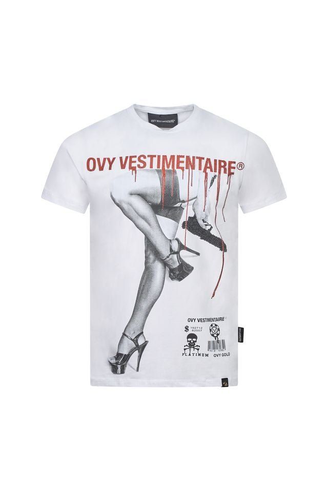 Ovy Vestimentaire Femme Fatale White Tee