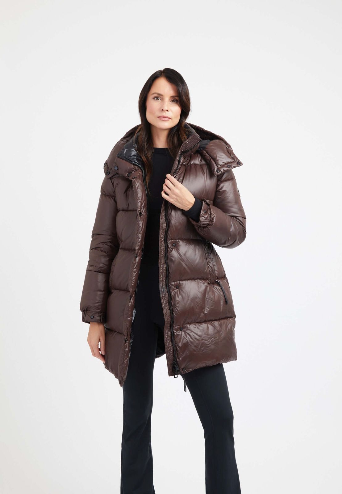 EZ Colonia Coat Chocolate Brown