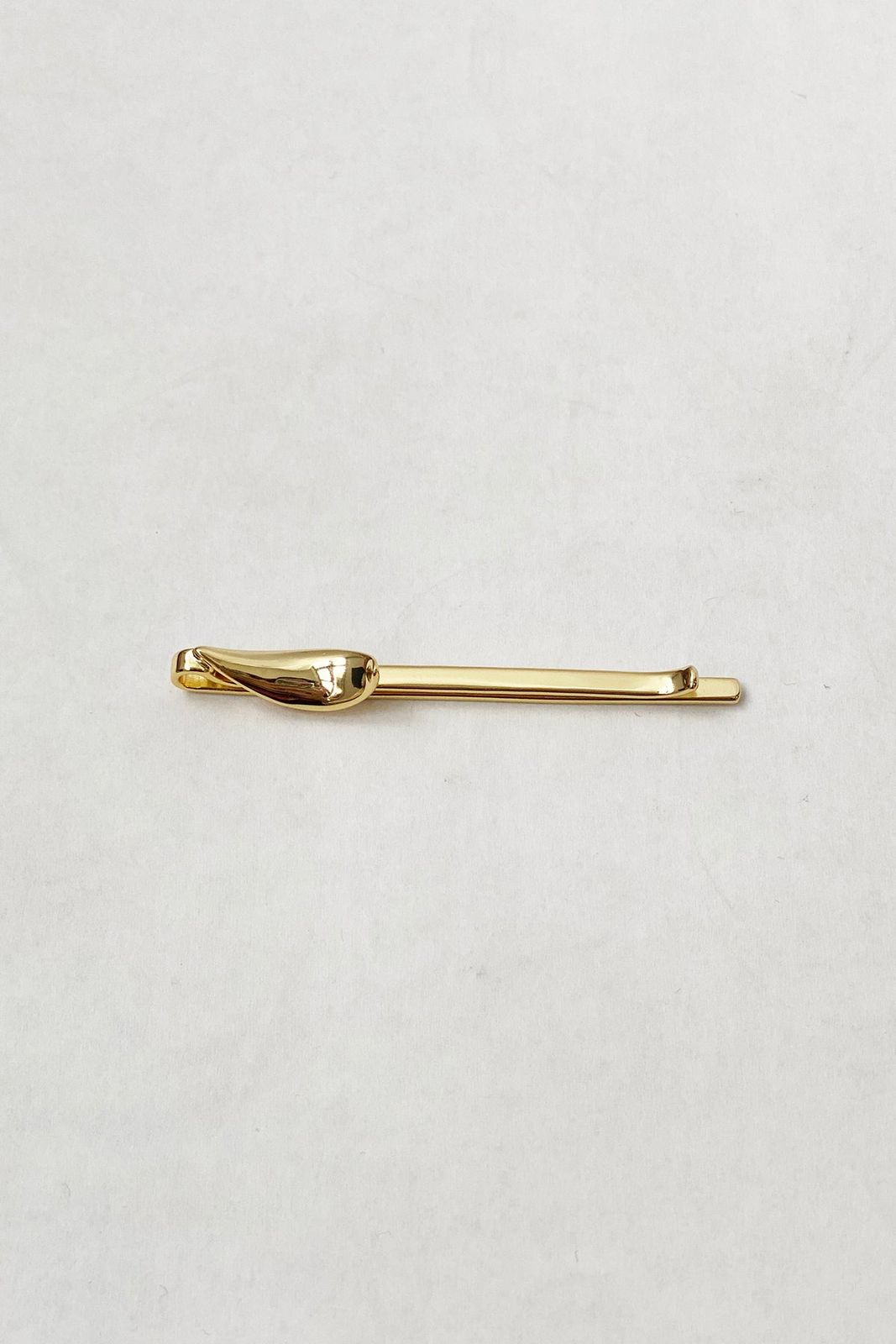 Golden Olive Leaf Hair Clip Small