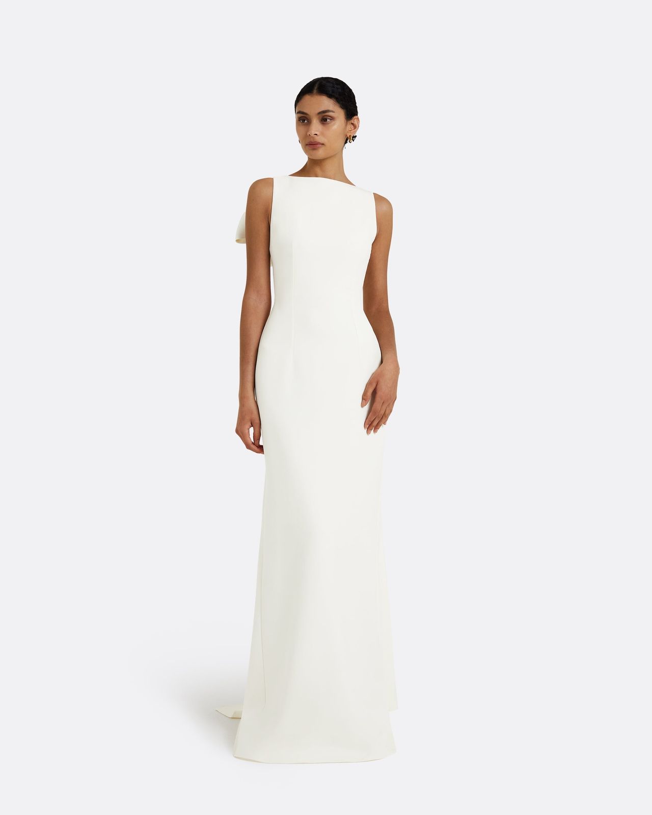 Celestia Ivory Long Dress