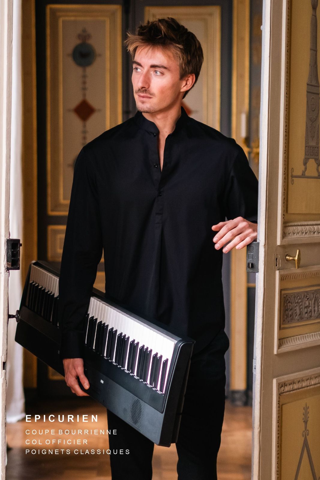 Chemise EPICURIEN Noire