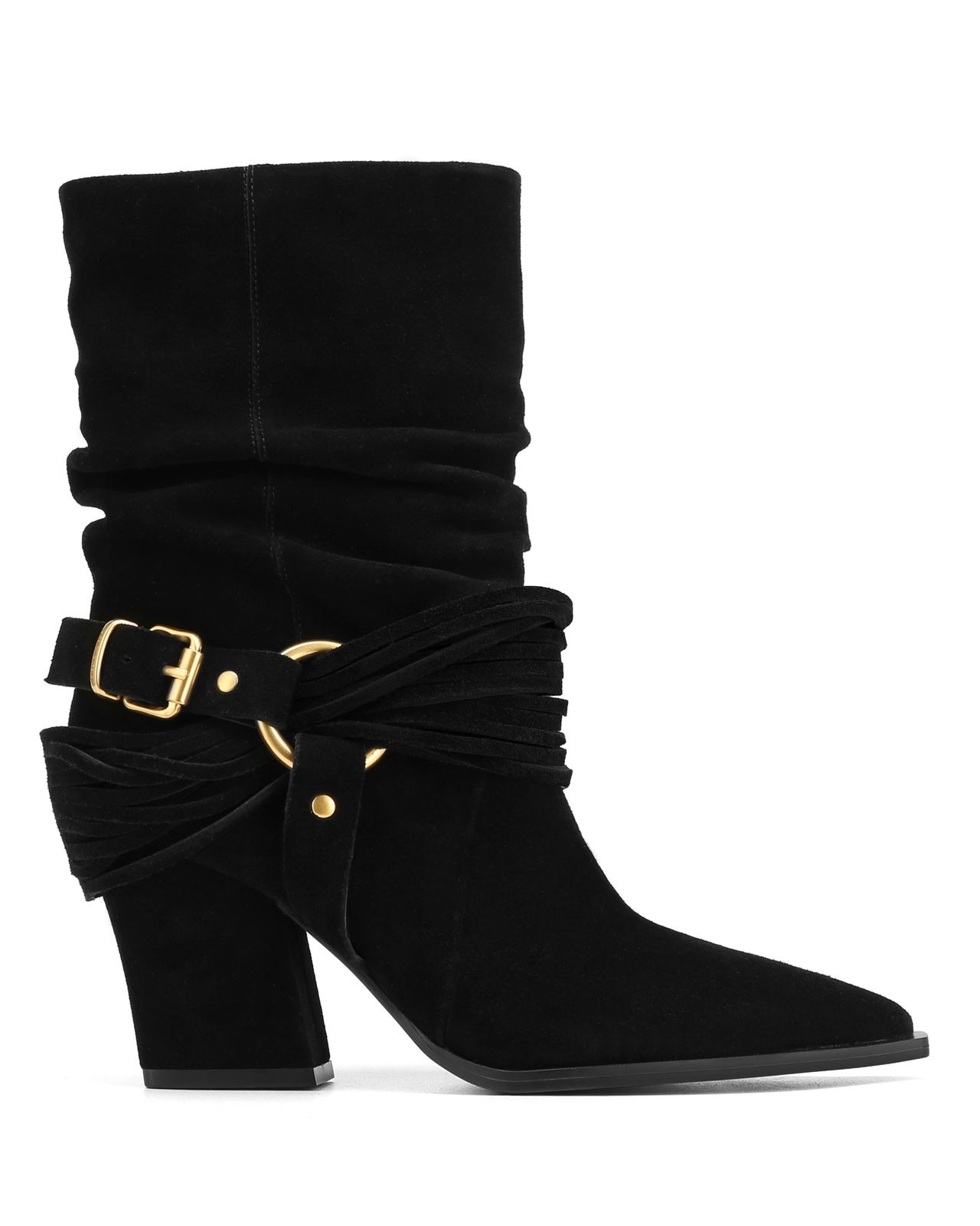 Seville Black Suede