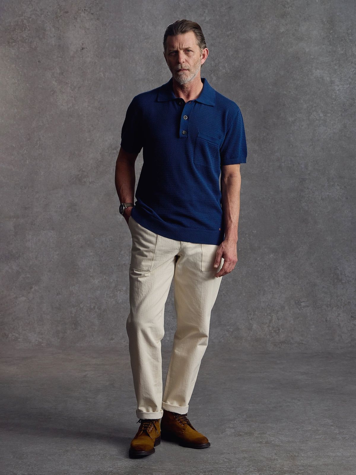 The Martini Pocket Polo - Navy