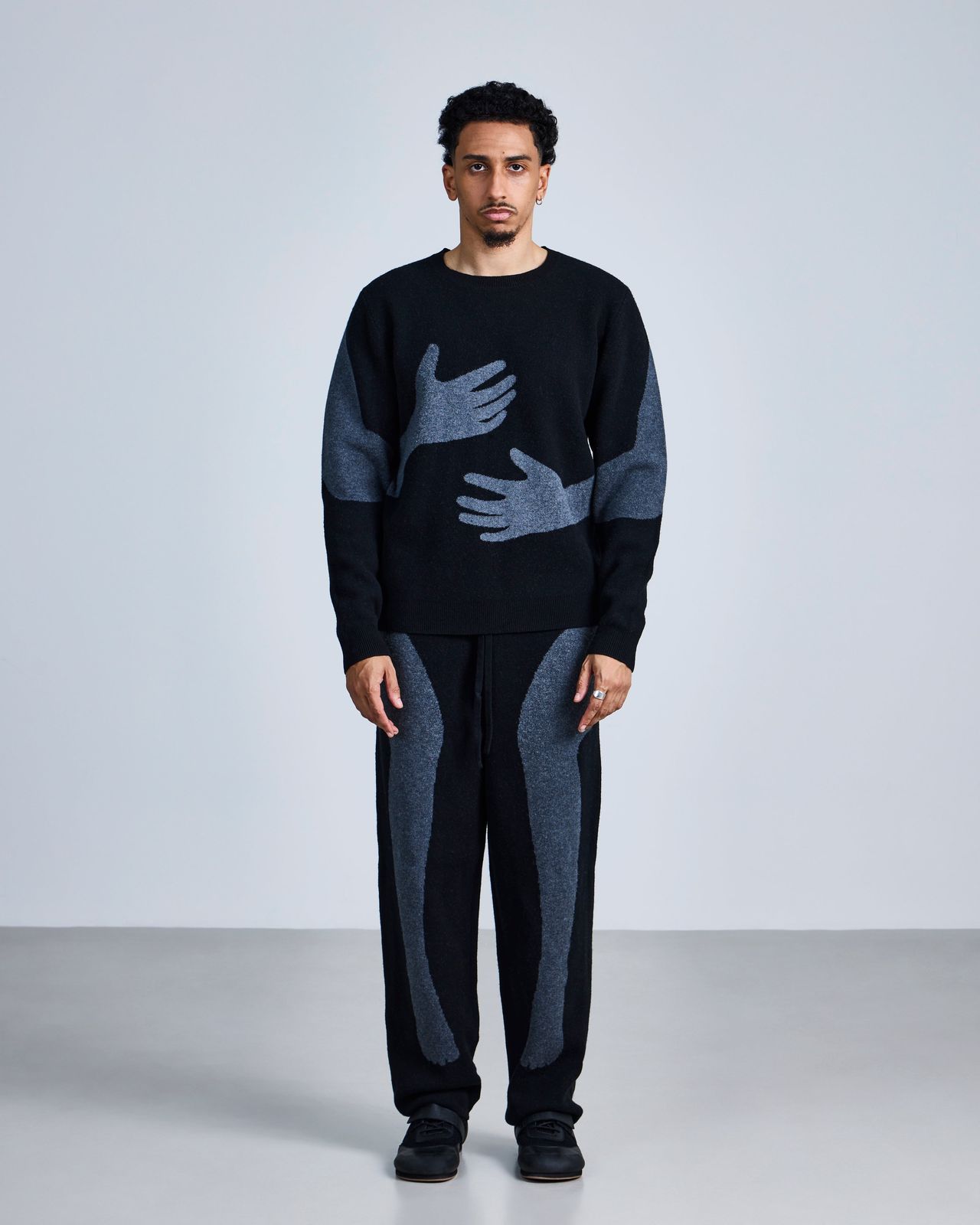 Knitted 'Embrace' Jumper