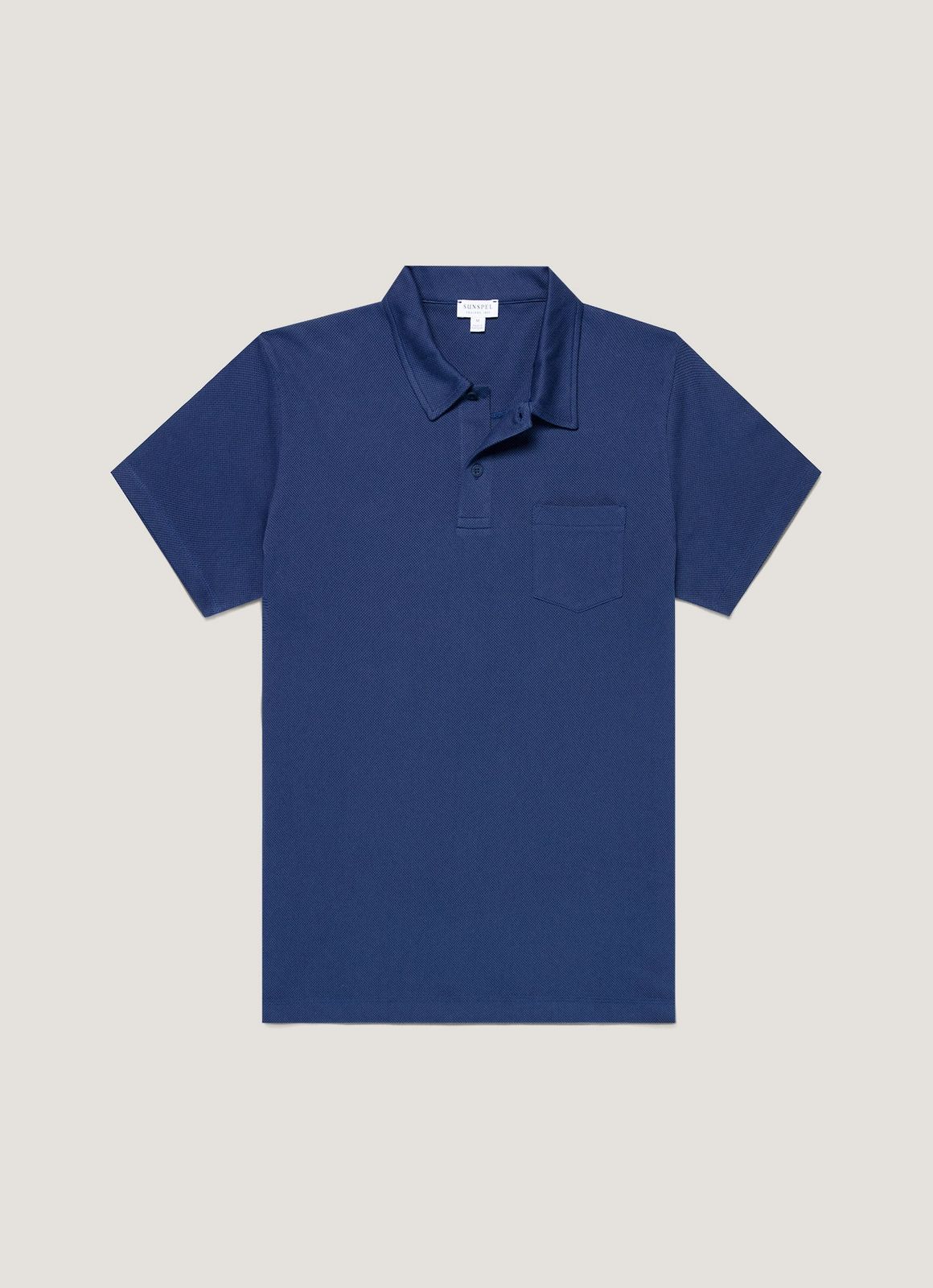 Men's Riviera Polo Shirt in Ink Blue